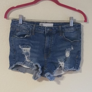 RSQ distressed shorts venice mid‎ rise 7